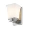Z-Lite Darcy 1 Light Wall Sconce, Brushed Nickel & Etched Opal 1939-1S-BN - alternate 6